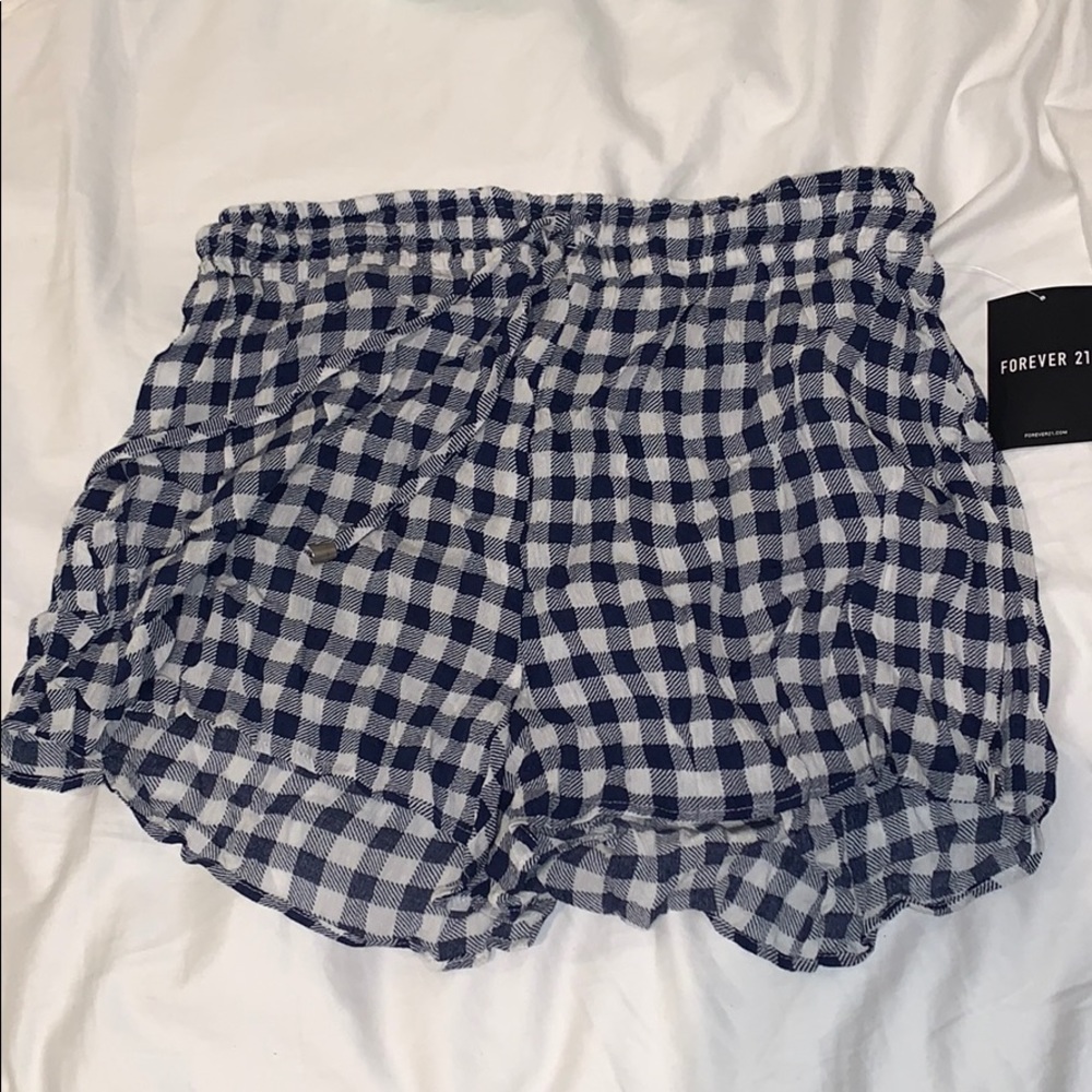 Plaid shorts